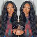 30 Inch Glueless Wigs Human Hair Pre Plucked Pre Cut 7x5 HD Lace Frontal Wigs Human Hair 180% Density Body Wave Wear and Go Glueless Wig 3 Seconds to Wear Easy Wigs for Beginners