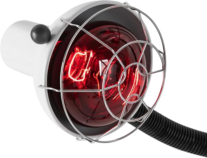 5 Head Infrared Heat Lamp, Adjusting Height Styling Perming Dryer, Salon Heat Lamp Headed Lamp with Rolling Wheels, Multifunction Infrared Lamp Hair Dryer Hair Color Processor Machine (White)