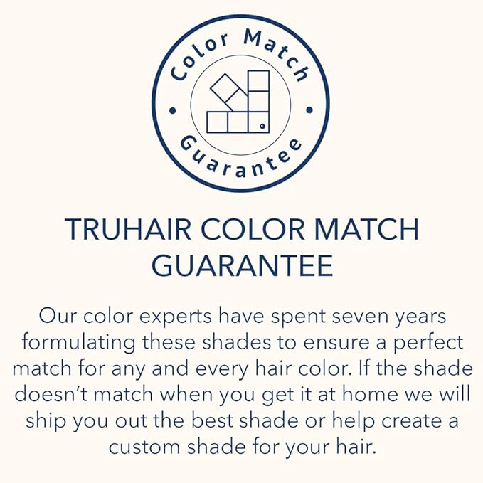 TRUHAIR Color & Conceal Waterproof Root Touch Up Hair Color Concealer - Hair Cover up for Gray Coverage and Hairline Filling - 11 Hair Colors Available (Red)
