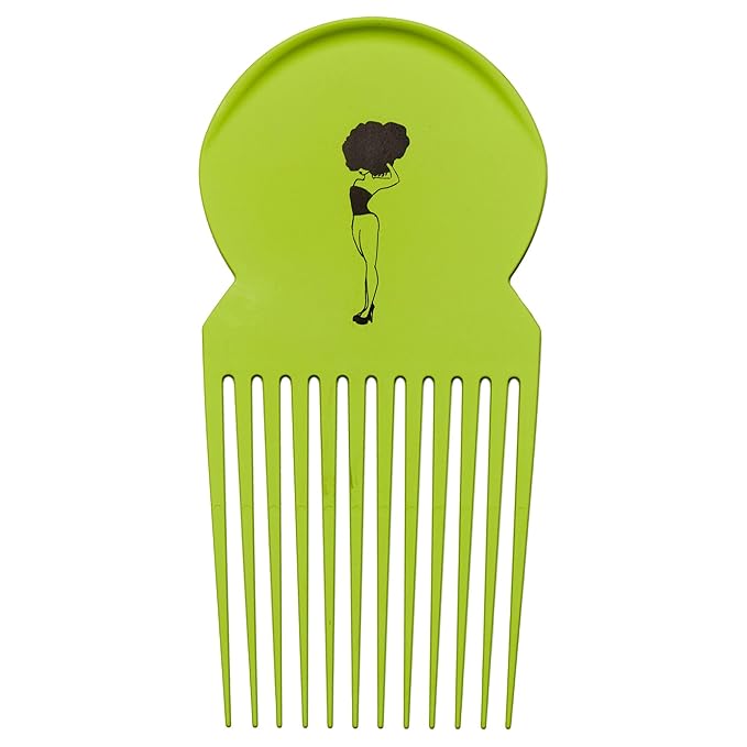 Pardon My Fro Hair Pick - Afro Pick for Curly Hair - Frizz-Free Braid & Twist Styling