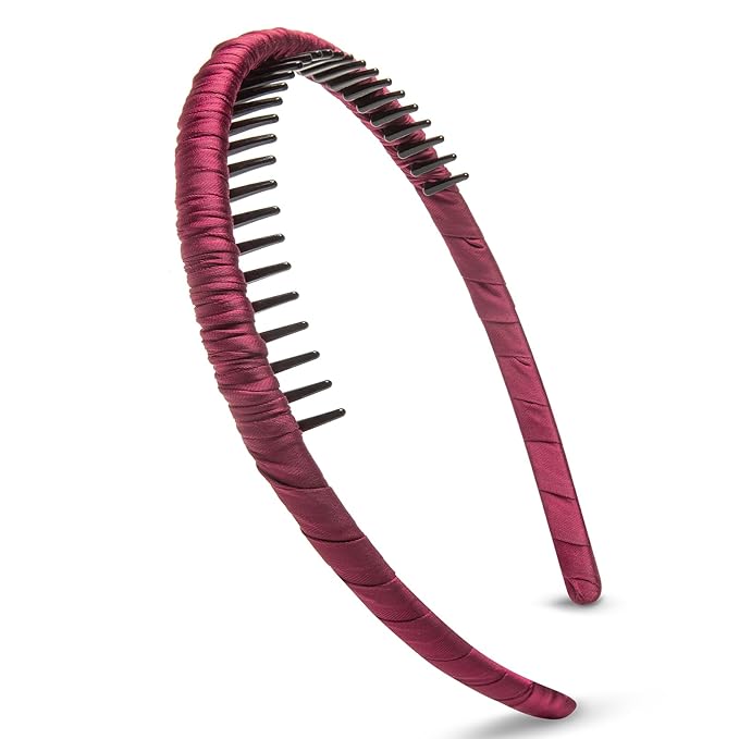 STHUAHE4PC Multicolor Protection Resin Teeth Comb Hair Hoop Hairband Headband Hair Accessories by Beauty hair (4 color)