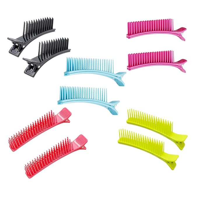 Hair Salon Clips - 2 Pack Sectioning Hair Clips for Styling and Professional Use Lightweight and Durable Design