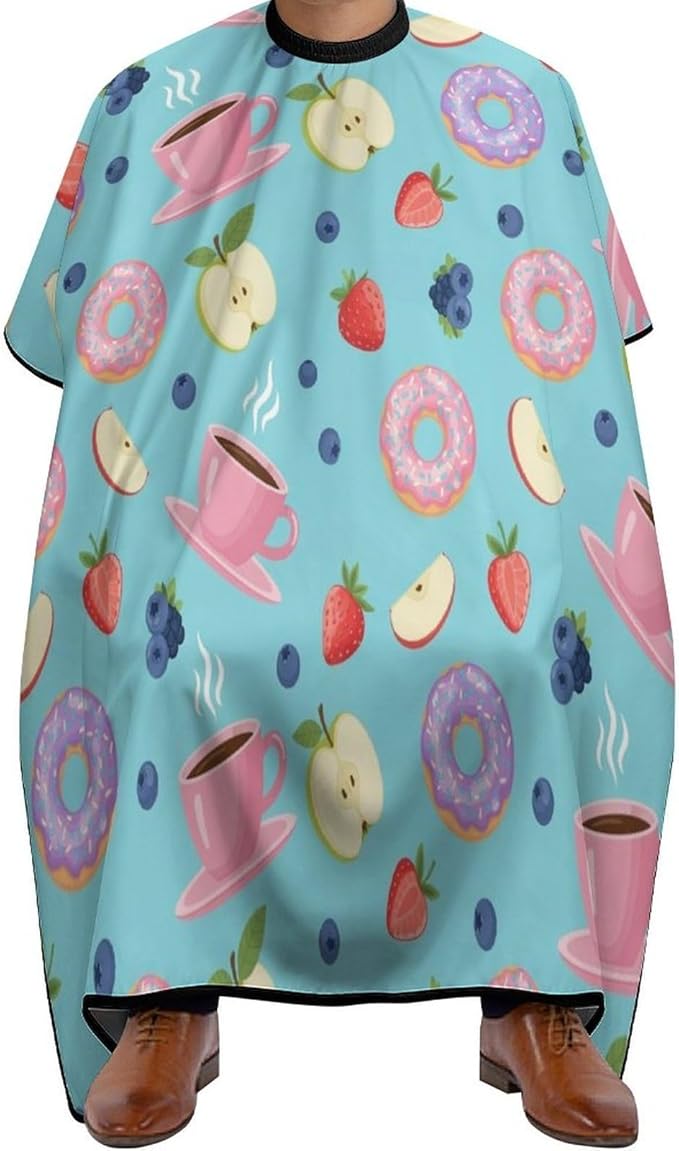 Hairdresser Cape with Neck Clasp for Coloring/Perming/Styling