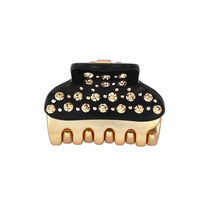 2026 Premium Durable Hair Claw Clip for Women, Original Italian Designed Strong Grip Hair Clips for Normal Fine Thin Hair, No Slip Jaw Clips with Gift Box for Christmas Birthday Girls, 1.2 Inch Black