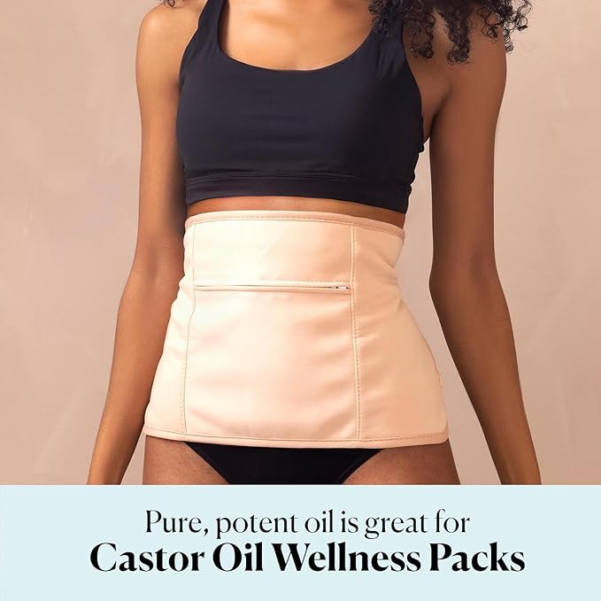 Sky Organics - Castor Oil Organic - Volumizing Hair Oil - Scalp, Lashes, Brows - Pure Castor Oil Cold Pressed - Natural Conditioner - Omega Fatty Acids, Vegan - Beauty, Hair,16oz, 2 Pack w Ebook