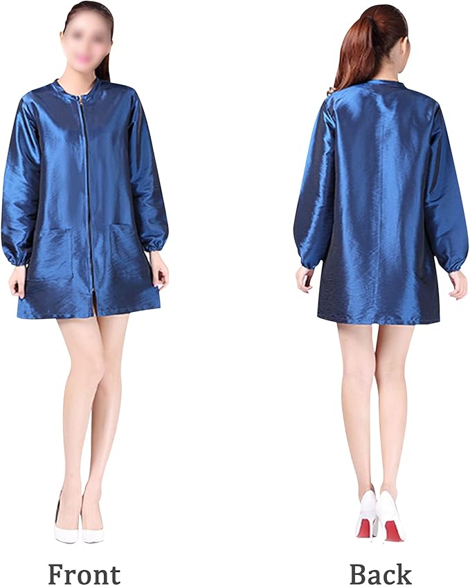 Polyester Fabric Salon Smock Professional Stylist Jacket Waterproof Haircut Cape Barber Apron