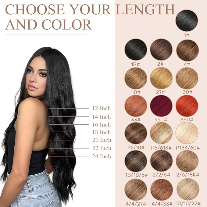 Tape in Hair Extensions Real Human Hair 24 Inch Chestnut Brown to Mixed Dirty Blonde Tape for Skin Weft Hair Extension Invisible Tape in Hair Extensions Straight Remy Human Hair for Women 20pcs