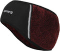 EMPIRELION Original Luxurious Plush Fleece Headband, Soft Running Ear Warmer Forehead Windproof Protection Reflective Gear