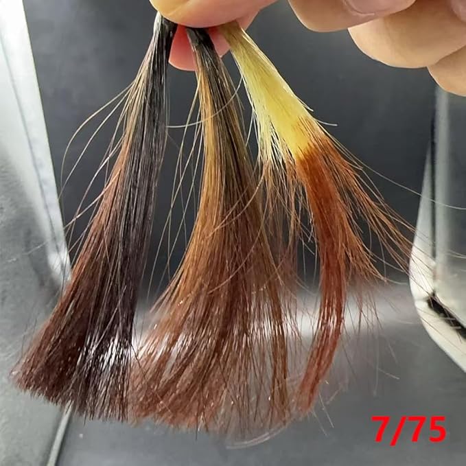 PureStyle 100ml Professional Permanent Hair Color Dye Cream Ammonia Free, Long Lasting Light Cold Brown Color, 100% Gray Coverage, Natural Shine, For All Hair Types Easy At Home Application