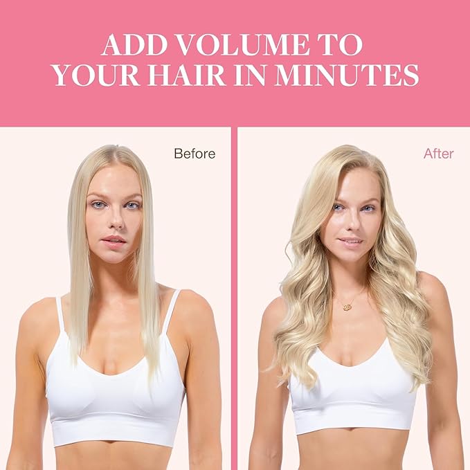 GOO GOO Clip in Hair Extensions Real Human Hair, Remy Human Hair Extensions Clip ins for Women, Natural Human Hair, 22 Inch 160g 7Pcs, 17/22/60 Balayage Ash Blonde to Golden Blonde and Platinum Blonde