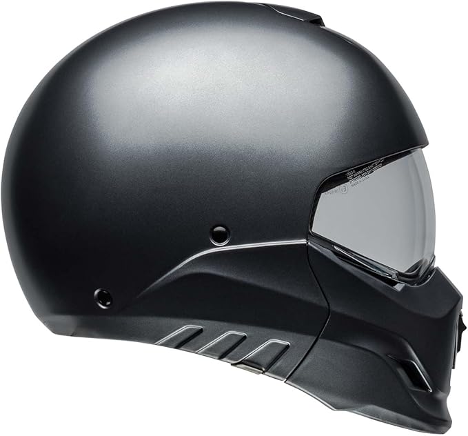 Bell Moto Broozer Satin Starship Gray Large