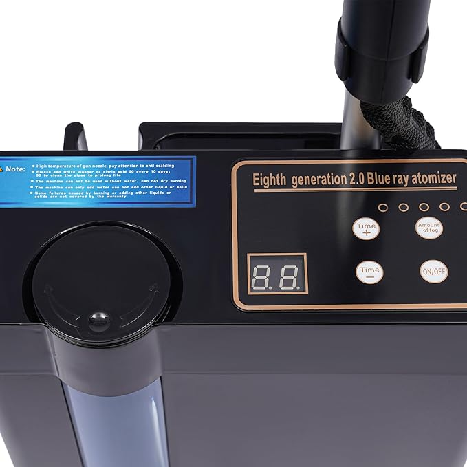 3 in 1 Hair Steamer, Salon Nano Steamer for Deep Conditioning w/Digital Touch Panel Rolling Base for Hair Texture or Repair, 1300w