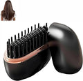 Mini Hair Straightener,30s Heating Wireless Cordless Portable Hair Straightener Brush,3-Speed Temperature Control,Christmas Gift for Women Men Home or Travel