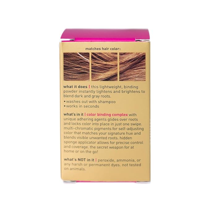 Root Touch Up Powder by Style Edit | Temporary Color for Dark Roots, Highlights, Grays and Thinning Hair | Mineral Infused 2 Pack