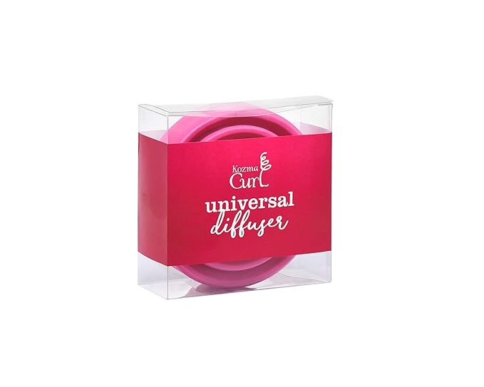 Kozma Curl Universal Diffuser, Curly Hair Dryer Diffuser, Dryer Attachement, Curly Hair Diffuser, Silicone Diffuser, Collapsible Hair Diffuser, Travel Hair Diffuser
