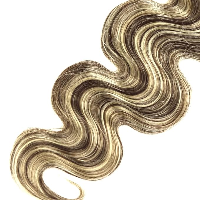 Blonde Bundles Human Hair Highlight Body Wave Bundles 22 24 26 Inch 2 Tone Black and Blonde Body Wave Bundle Niegmeag Brazilian Virgin Remy Hair Extensions 300g