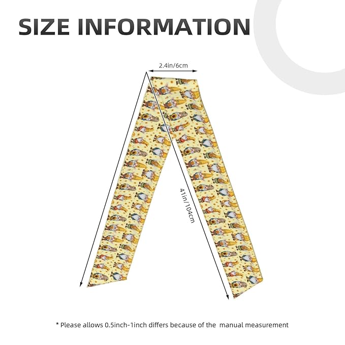 Men Women Novelty Sports Sweatbands Head Decor for Running Athletic Shower, Elastic Multifunction Funny Honeybee Gnomes Bee Sunflower Yellow Flowers Floral Head Ribbon Headdress