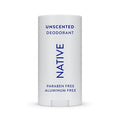 Native Deodorant,Unscented, Aluminum Free, Paraben Free, 2.65 OZ (75 g), Coconut Oil and Shea Butter