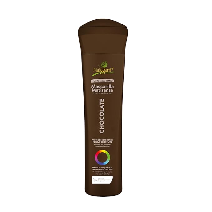 Naissant Copper Chocolate Hair Toning Mask | Color Depositing | Moisturize & Refresh & Neutralize Brassy Tones |Paraben,Ammonia & Sulfate Free | Pro-Vitamin B5,Olive Oil & Honey (Chocolate) 10.1 Fl Oz