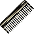 Giorgio G49 Graphite, Large Hair Detangling Comb, Wide Teeth for Thick Curly Wavy Hair. Detangler Comb For Wet and Dry. Handmade of Quality Cellulose, Saw-Cut, Hand Polished