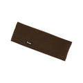 Lupa Handmade Unisex Triple-Layer Micro Fleece Headband - Headband Ear Warmer - Ear Warmers for Women & Men - Ears Cover (Chocolate)