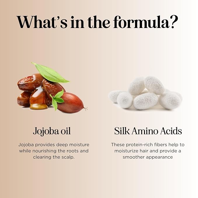 Moisturizing Shampoo for Dry Hair Care - Silk18 Advanced Anti Frizz Ultra Hydrating Shampoo for Color Treated Hair with Silk Amino Acids and Plant Proteins - Sulfate Free Shampoo for Men and Women
