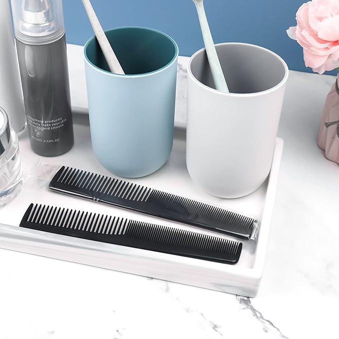 Hair Comb, 50 Pack Disposable Combs Individually Wrapped, Sturdy Double Tooth Hair Pocket Comb, Bulk Combs for Homeless, Charity, Care Pack, Black