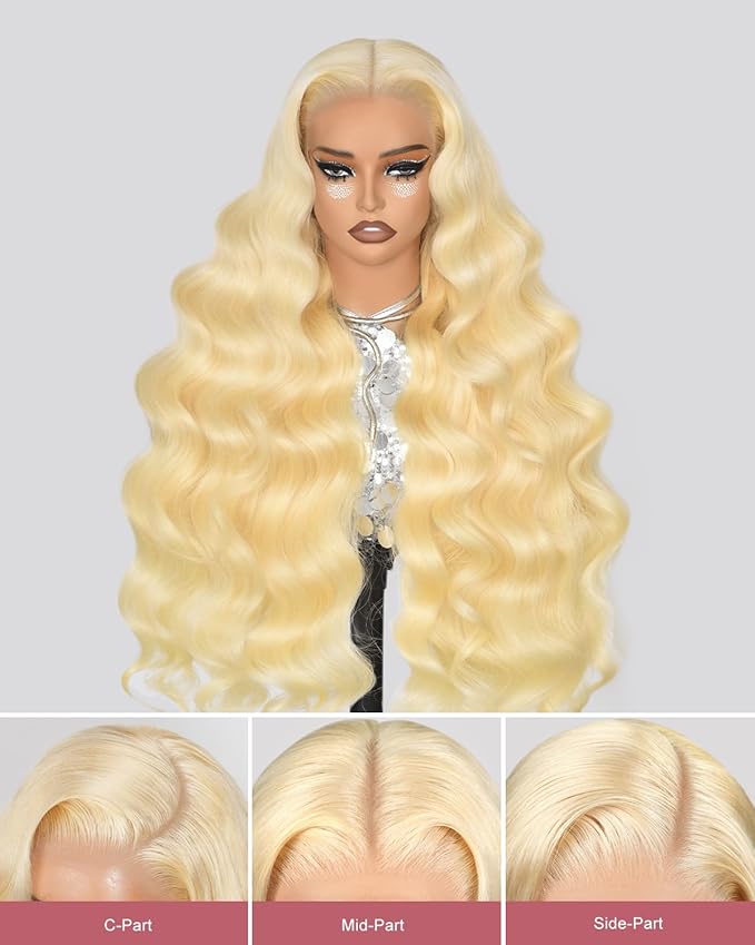 16 Inch Wear And Go Glueless 613 9x6 HD lace front wig Human Hair Pre Plucked Pre Cut For Beginners Human Hair 180% Density Body Wave Lace Front Wigs No Glue Pre Cut 3 Seconds To Wear Glueless Wig