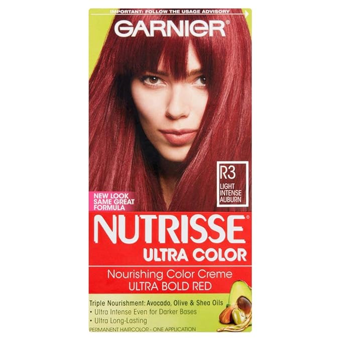 Garnier Nutrisse Ultra Color [R3] Light Intense Auburn 1 Each