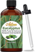 Artizen Eucalyptus Essential Oil 4 Fl Oz (Pack of 1) Large Bottle for Aromatherapy Diffusers DIY Blends and Crafts