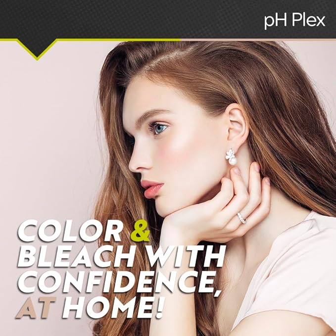 LIW pH Plex Steps 1&2 Protect & Repair Hair Care Treatment - Use with Home Hair Color & Bleach Products - Salon Quality Professional Results at Home - Value Pack (10 Sachets of Steps 1 & 2)