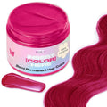INH Semi Permanent Hair Color | Color Depositing Conditioner | Pink Hair Dye | No Bleach, No Peroxide Temporary Flamingo Topaz Tint for Women, Men | Vegan, Ammonia Free, Sulfate Free, Ready to Use 6oz