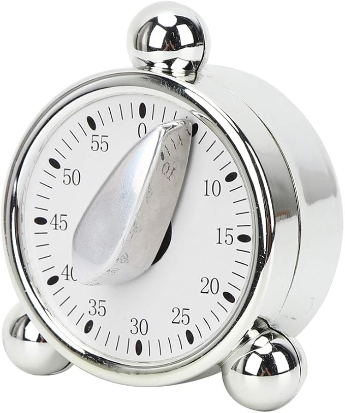 Mechanical Timer Cooking Reminder Precise Alarm Clock Countdown Reminder for Kitchen Hairdressing,Kitchen Timer, Beauty Salon, Hair Color Processing, Cooking, Baking, Kitchen Timer, Mechanical T