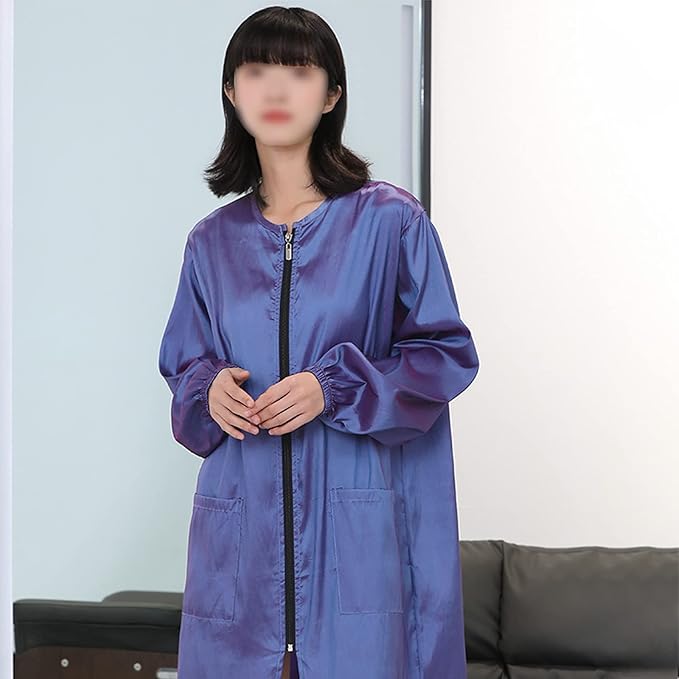 Polyester Fabric Salon Smock Professional Stylist Jacket Waterproof Haircut Cape Barber Apron