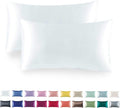 Tyfitb Satin Pillowcase Set for Hair & Skin Care – Cooling, Hypoallergenic, Anti-Frizz, Wrinkle-Free – Soft, Luxurious Pillowcases with Envelope Closure – 2-Pack, Queen Size 20x30, Gift-Ready