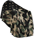 Professional Barber Cape - Hair Cutting Cape with Adjustable Neck Closure, Salon Quality Styling Cape for Hairdressers and Barbers - Army