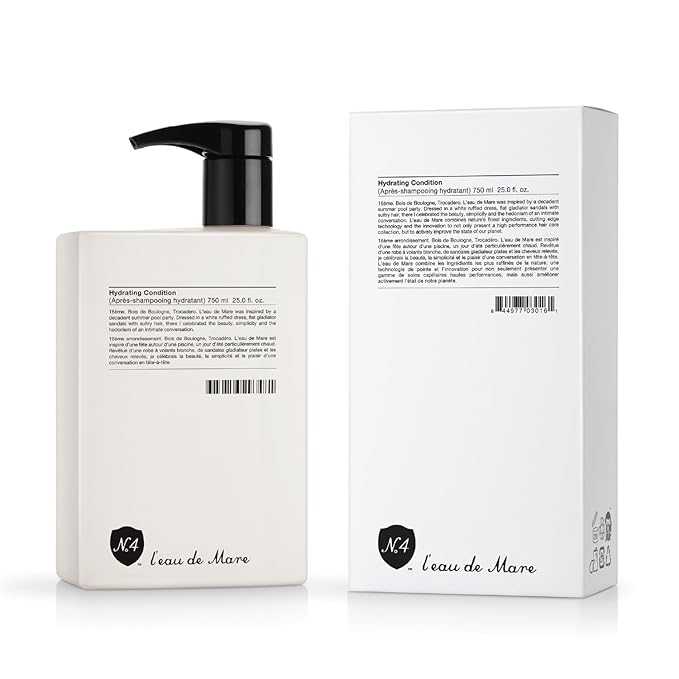 Number 4 Hydrating Condition. Deep Hydrating Conditioner. Lightweight, Dentangling, Color Protecting, 25 oz