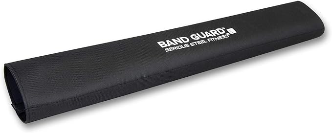 Serious Steel Fitness Band Guard - Protective Sleeve for Resistance Bands (Bands NOT Included) Protect Your Resistance Bands from The Ground, Concrete and Sharp Edges