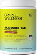 Sparkle Wellness VERISOL Bioactive Hydrolyzed Collagen Peptides | Collagen Powder Supplement with Vitamin C & Hyaluronic Acid for Hair, Skin, and Nail Health | Skin Boost Plus (Chocolate) [50-Serves]