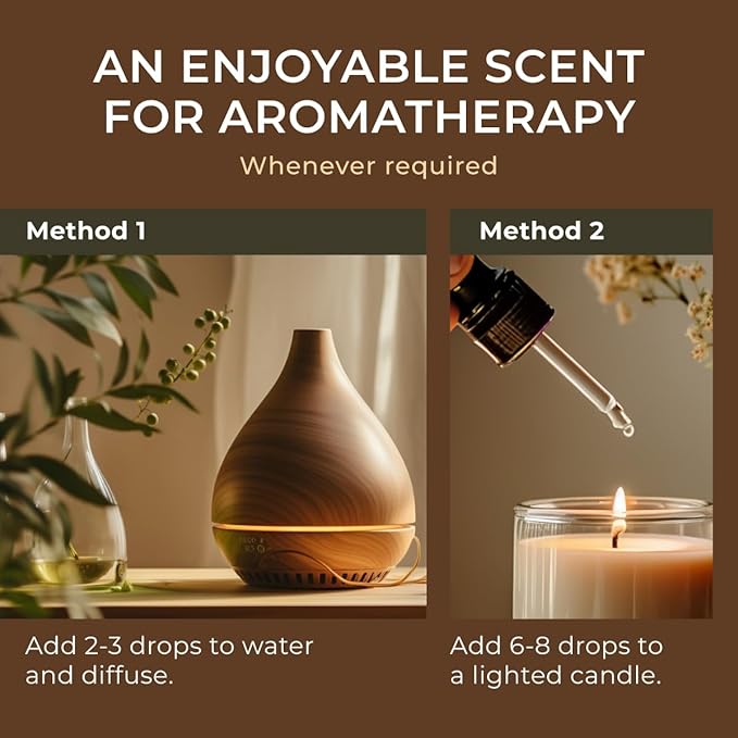 Gya Labs Niaouli Essential Oil - 0.34 Fl Oz - for Hair, Skin, Diffuser, Aromatherapy & DIY Candle Making Scent