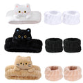 9PCS Cute Cat Ears Spa Headband for Washing Face Makeup Skincare Headband with Wrist Bands, Sleepover Party Supplies for Women/Teen Girl Trendy Stuff Present (9PCS 3D cat)