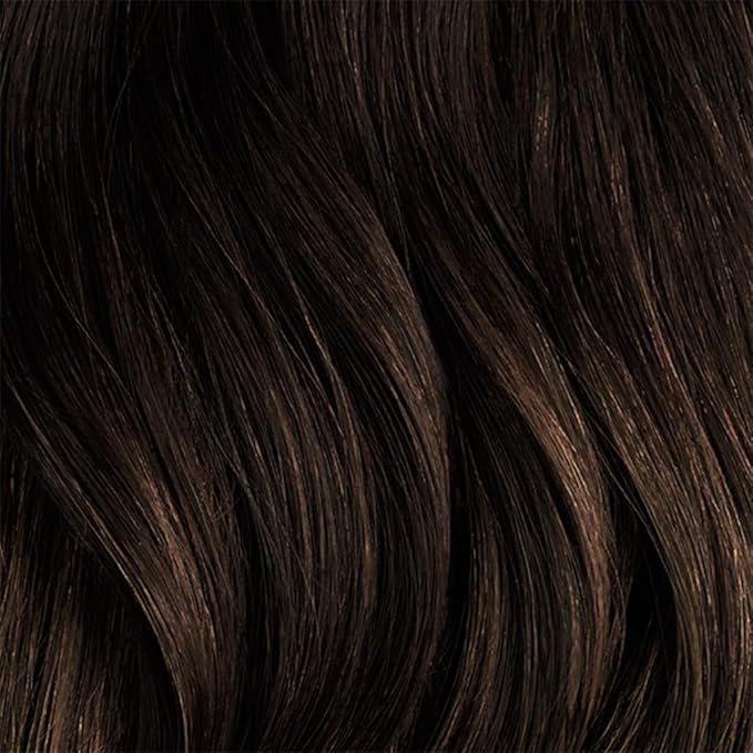 Luxy 100% Remy Human Hair – Halo Clip-In Hair Extensions –Natural Looking Volume & Length - One-Piece - Easy 5-Min Application 180 grams 20" Mocha Brown Balayage