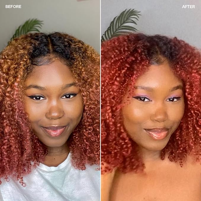 Overtone Daily Color Depositing Conditioner - 8oz Temporary Coloring Conditioner w/Shea Butter & Coconut Oil - Refresh Color & Prevent Fading - Vegan & Cruelty-Free, Pink for Brown is Rapsberry Pink