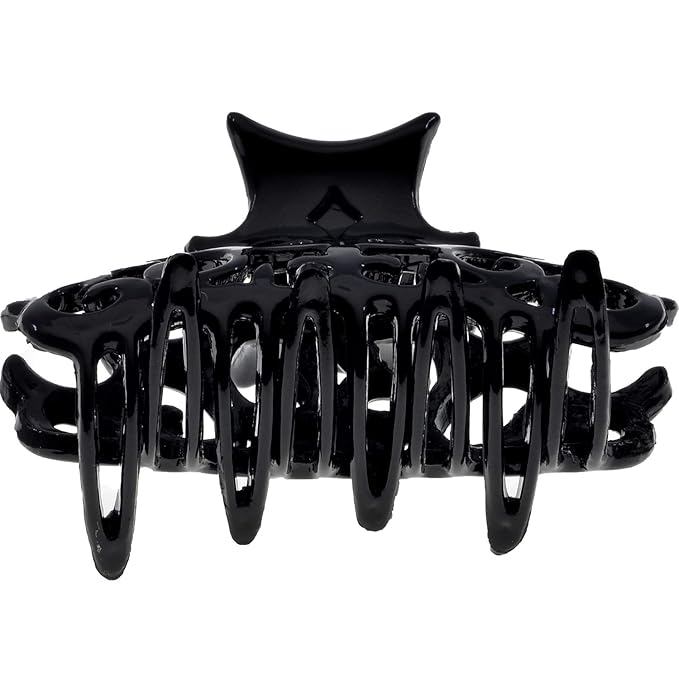 Camila Paris CP2905 French Hair Clip for Women, Girls Black Hair Claw Clips Jaw Fashion Durable and Styling Hair Accessories for Women, Strong Hold No Slip Grip, Made in France
