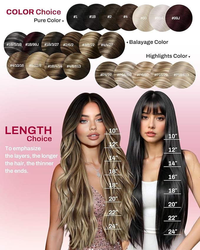 Moresoo Clip in Hair Extensions Human Hair Blonde with Brown Human Hair Extensions Clip ins Golden Brown with Medium Blonde to Add Highlights for Women Short 80g/5pcs Double Weft 14in
