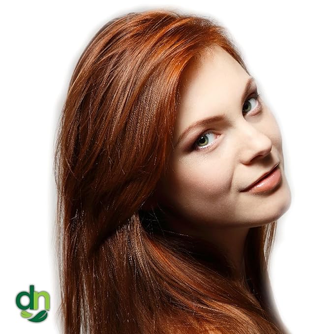 Red Henna Hair Color For All Kit | 100% All Natural Hair Dye & Beard Dye Powder (Ginger Natural Red) Organic, Herbal & Vegan Chemical & Cruelty Free Permanent Gray Coverage & Tinting