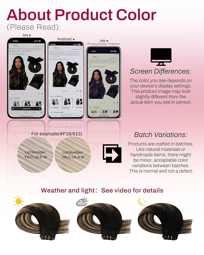 Moresoo Seamless Clip in Hair Extensions Human Hair Balayage PU Real Hair Extensions Clip in Human Hair Ombre Black to Brown Mix Caramel Blonde Full Head 7pcs 120g 18Inch