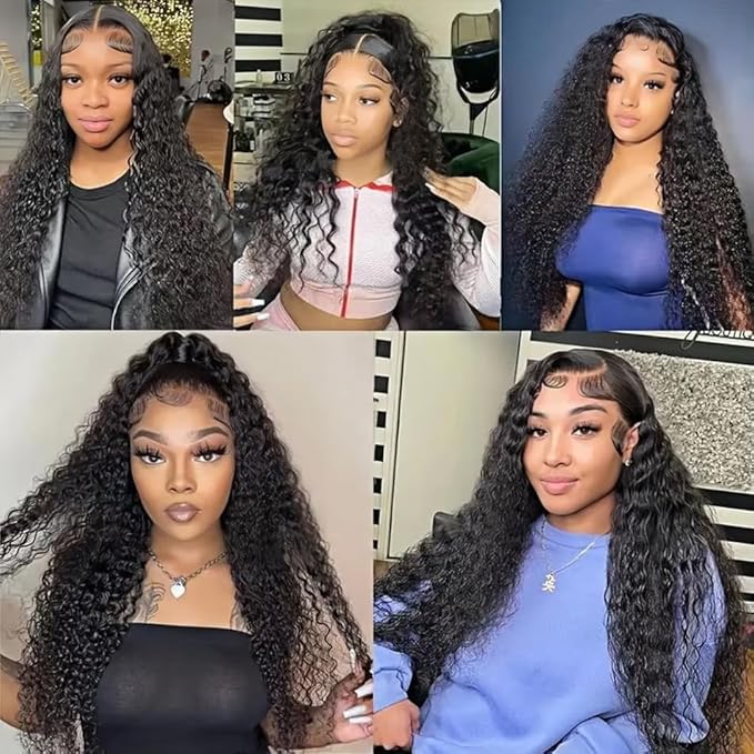 Human Hair Bundles Color 1B Kinky Curly Bundles 26 28 30 Inch Niegmeag Peruvian Virgin Remy Hair Extensions Double Weft Soft and Silky Natural Black Curly Bundle Hair Weave
