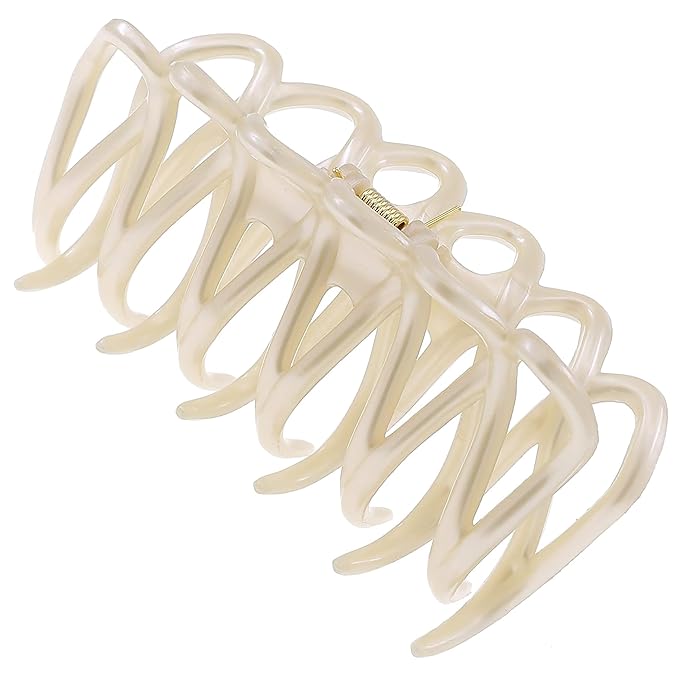 Camila Paris CP3525 French Large Hair Clips for Women Thick Hair for Long Wavy Curly Hair, Girls Hair Claw Clips Styling Big Hair Clip for Thick Hair, Strong Hold No Slip Grip Claw Clip Made in France