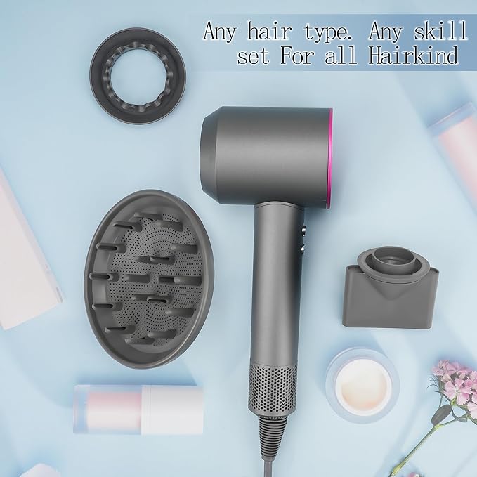 Hair Diffuser Attachment Nozzles for Dyson Supersonic Hair Dryer Hd01 Hd02 Hd03 Hd04 Hd08 Hd15-Hair Dryer Diffuser Attachment-Smoothing Nozzle Tools Attachment